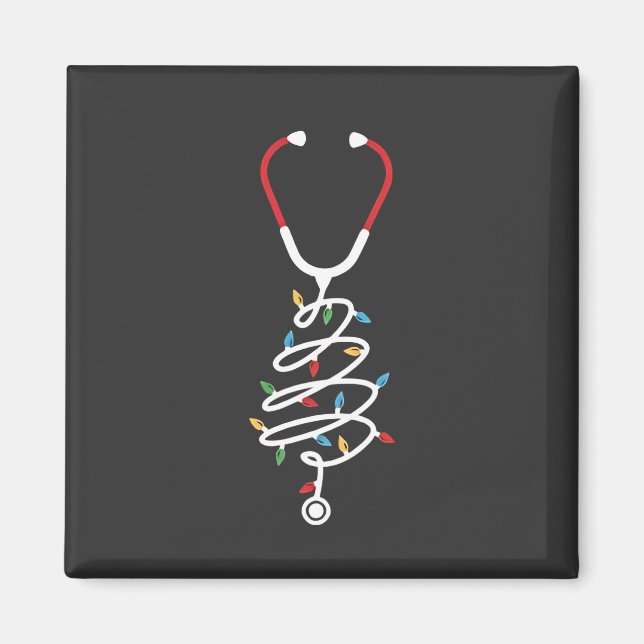 Aimant Stethoscope Fournitures Médicales Lumières Arbre d (Devant)
