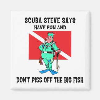 Aimant Steve SCUBA