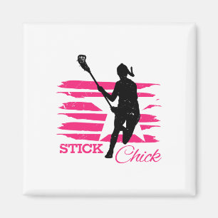 Aimant Stick Chick Womens Lacrosse
