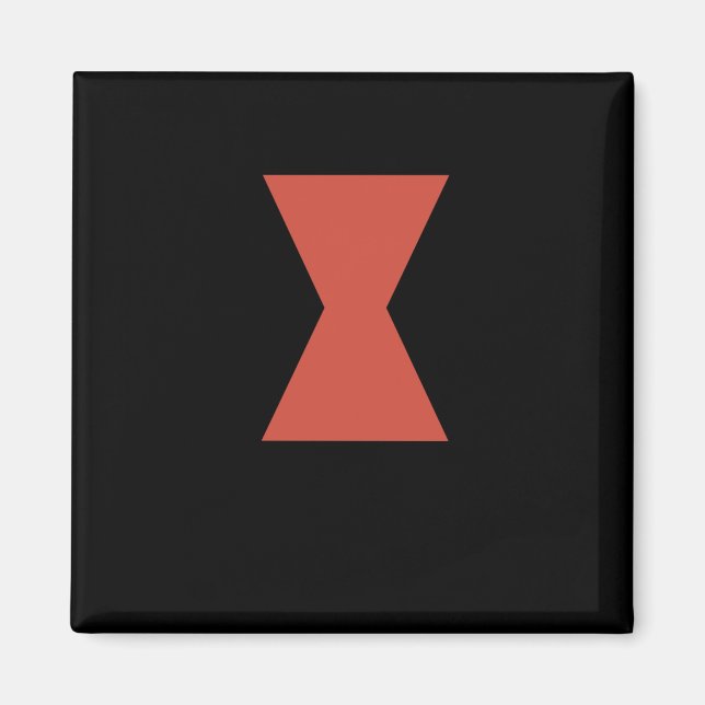 Aimant Sticker Black Widow Spider (Devant)