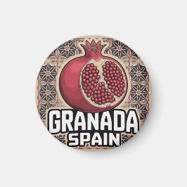 Aimant Sticker Grenade Espagne grenade