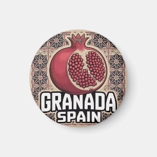 Aimant Sticker Grenade Espagne grenade