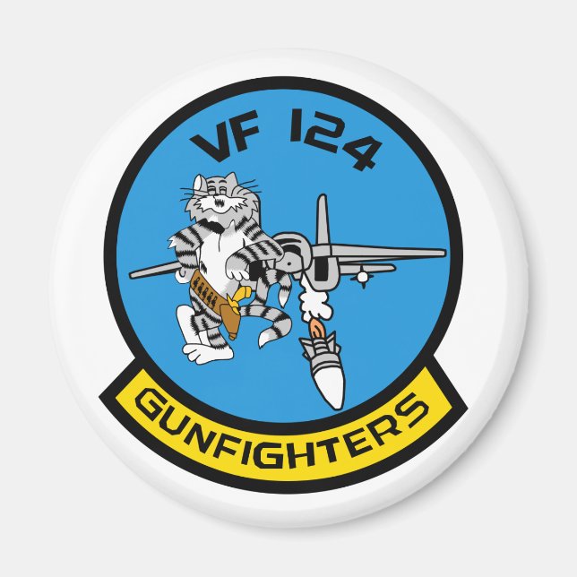 Aimant Sticker pour chasseurs VF-124 (Devant)