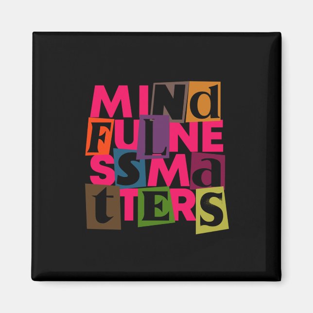 Aimant Sticker S Mindfulness (Devant)