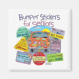 Aimant Stickers pare-chocs pour les aînés