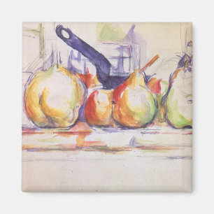 Aimant Still Life with Saucepan by Paul Cezanne