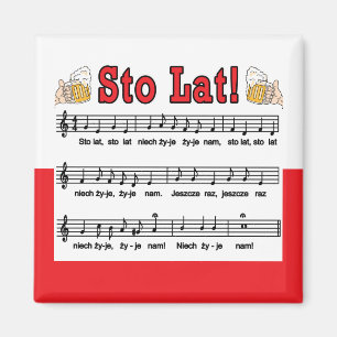 Aimant Sto Lat ! Chanson Avec Beer Mugs