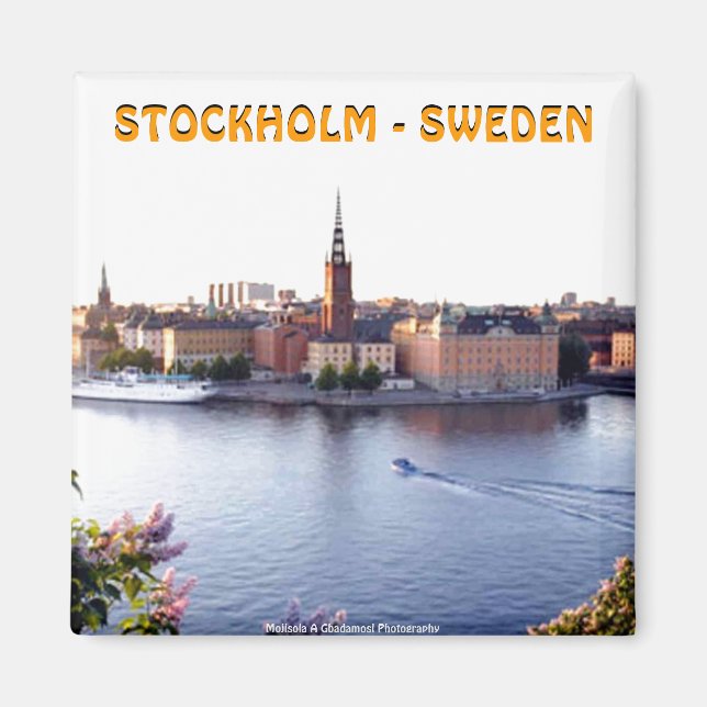 Aimant Stockholm - Suède (Mojisola A Gbadamosi) (Devant)