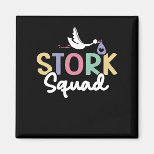 Aimant Stork Squad Rainbow