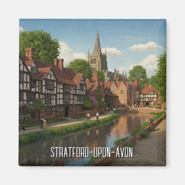 Aimant Stratford-Upon-Avon England Travel (Devant)