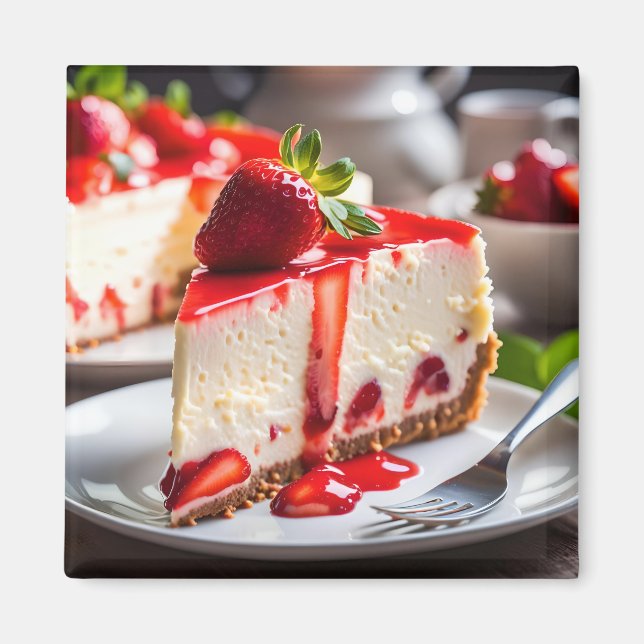 Aimant Strawberry Cheesecake (Devant)