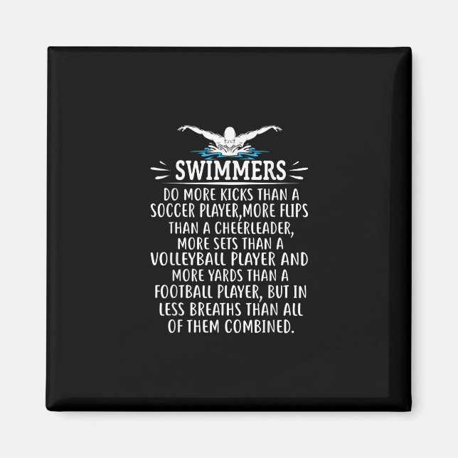 Aimant Strong Swim Swimming Toxits For Men Women (Devant)