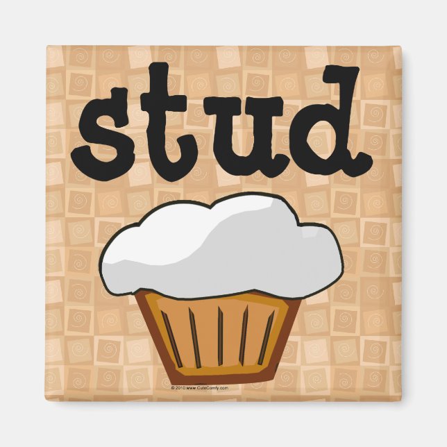 Aimant Stud Muffin (Devant)