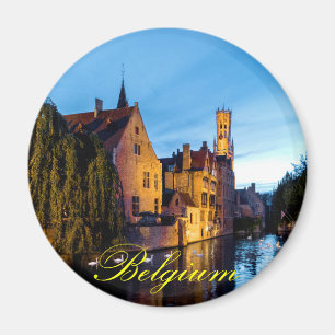 Aimant Stupéfaction ! Bruges médiéval Belgique - pro
