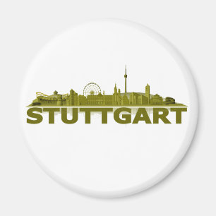 Aimant Stuttgart Ville de Skyline