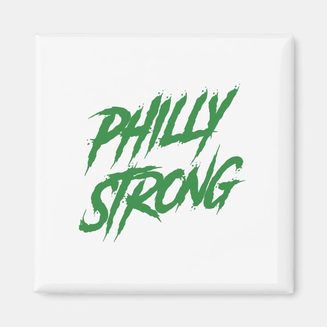 Aimant Style Graffiti Philly Strong (Devant)
