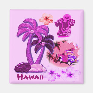 Aimant Style hawaïen Aloha