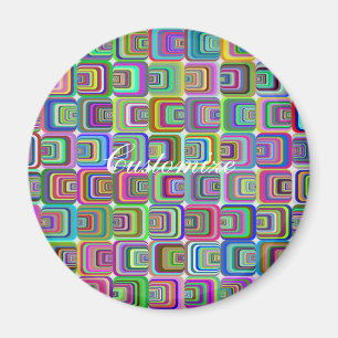 Aimant Style hippie psychédélique super Thunder_Cove