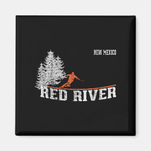 Aimant Style Red River Nm Ski Vintage dans les années 198