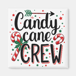 Aimant Sucre de canne de l'équipage Noël collation cousin