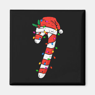 Aimant Sucre de canne de Noël Père Noël Xmas Enfants Enfa