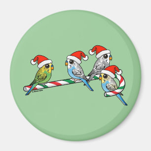 Aimant Sucre de canne Père Noël Budgies