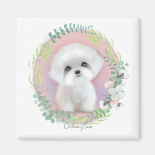 Aimant Sugar_Maltese par Catia Lee
