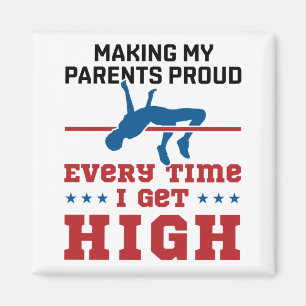 Aimant Suivi et champ High Jump Chaque fois que je devien