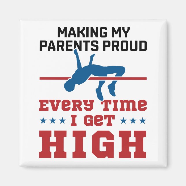 Aimant Suivi et champ High Jump Chaque fois que je devien (Devant)