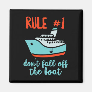 Aimant Summer Cruising Ship 2022 Trip Fun Ne tombez pas