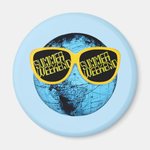 Aimant  Summer Weekend - Habillage promotionnel