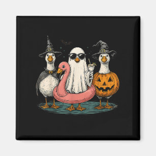 Aimant Summerween Goose Boo Ghost Citrouille Halloween Su