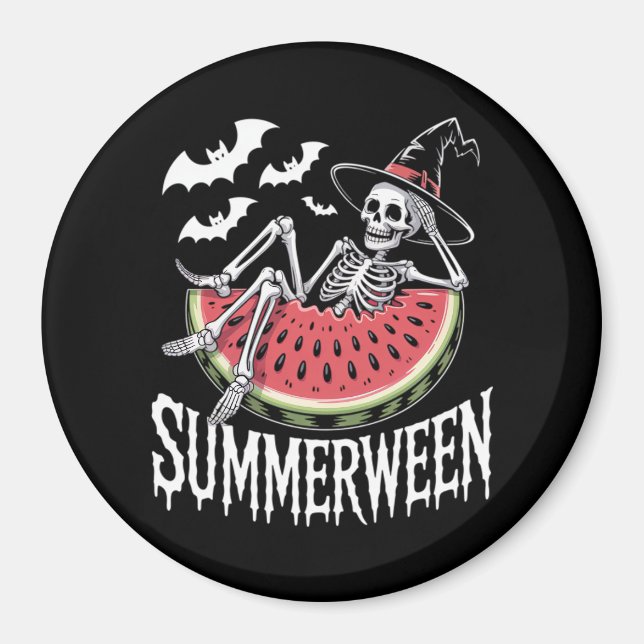 Aimant Summerween Pastèque (Devant)