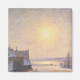 Aimant Sun et neige, scène de Stockholm