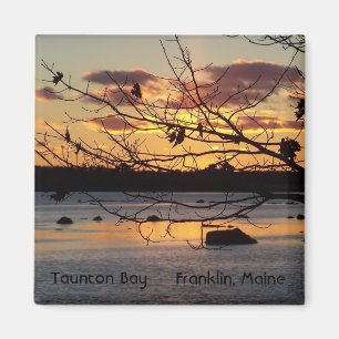 Aimant Sun Sets sur Taunton Bay