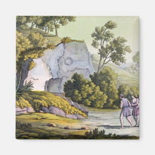 Aimant Sun shrine, Pérou, from 'Le Costume Ancien et Mode