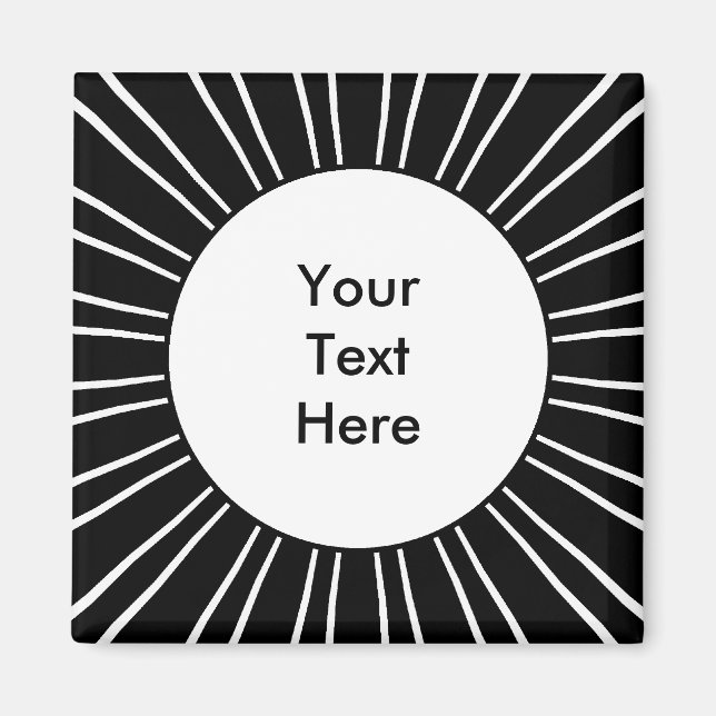 Aimant Sunburst 03 (Devant)