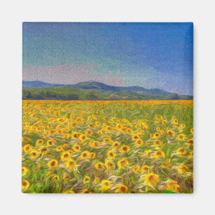 Aimant Sunflower Dreams Art