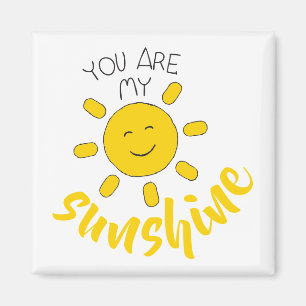 Aimant Sunshine Fun Sunshine Baby Tu es mon soleil