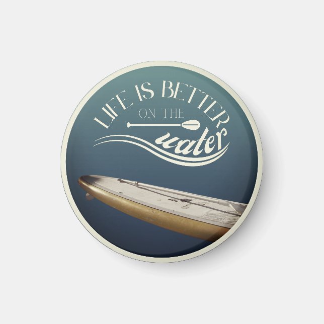 Aimant SUP stand up paddle décoration (Devant)