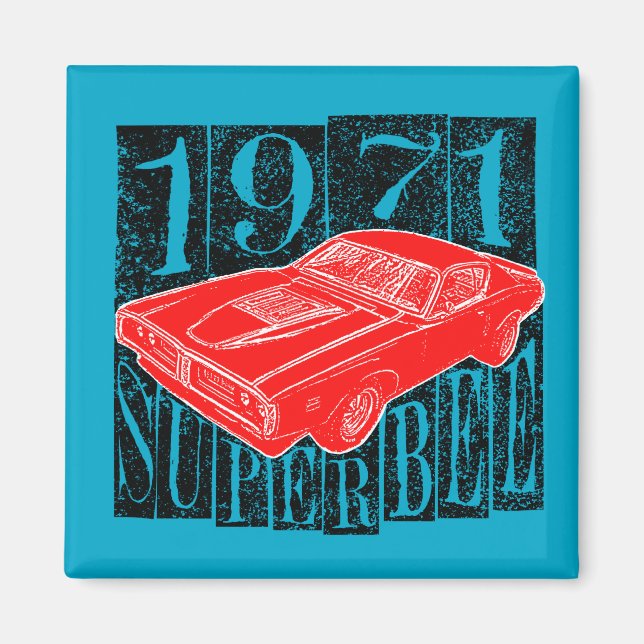 Aimant Super Bee 1971 (Devant)