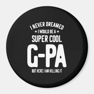 Aimant Super Cool G-Pa   Cadeau grand-père
