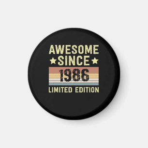 Aimant Super depuis 1986 Anniversaire