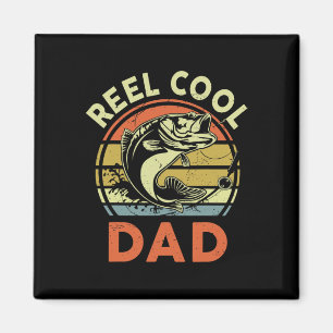 Aimant Super Papa cool - T-shirt Cadeau Fête des Pères Dr