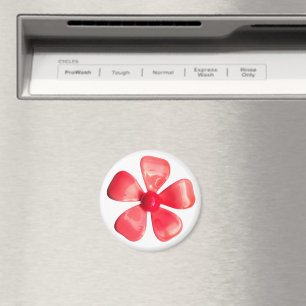 Aimant Super rose MOD Hippie Daisy Flower Power Floral