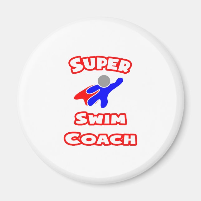 Aimant Super Swim Coach (Devant)