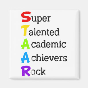 Aimant Super Talentueux Acteurs Académiques Rock test drô