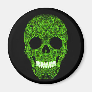 Aimant Superbe Crâne de sucre Dia De Los Muertos Jour du 