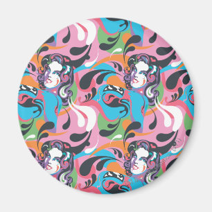 Aimant Supergirl Color Splash Swirls Pattern 2