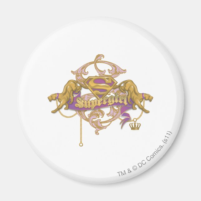 Aimant Supergirl Golden Cat 2 (Devant)